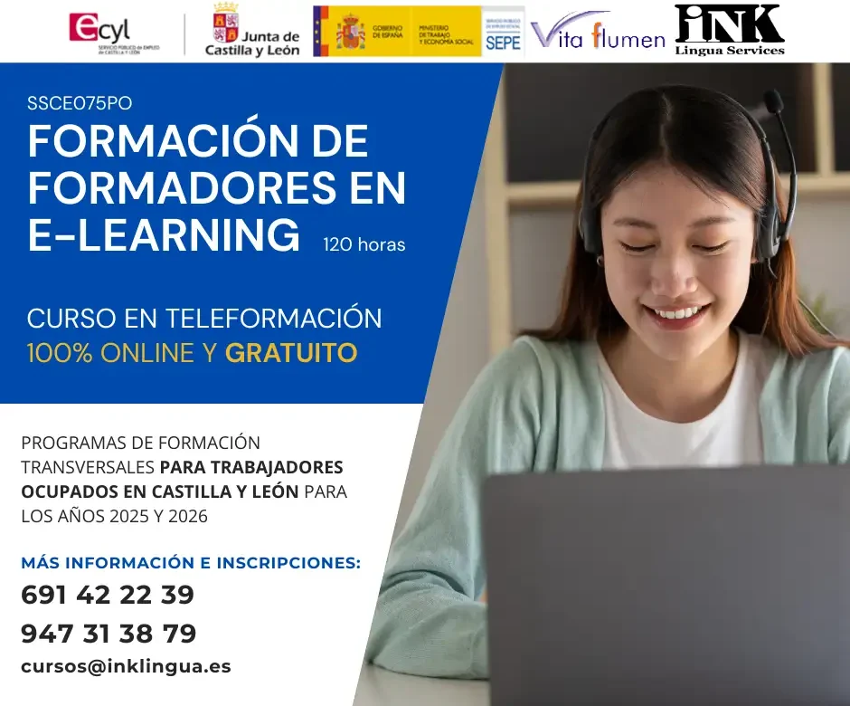 CURSO ONLINE GRATIS: FORMACIÓN DE FORMADORES EN E-LEARNING
