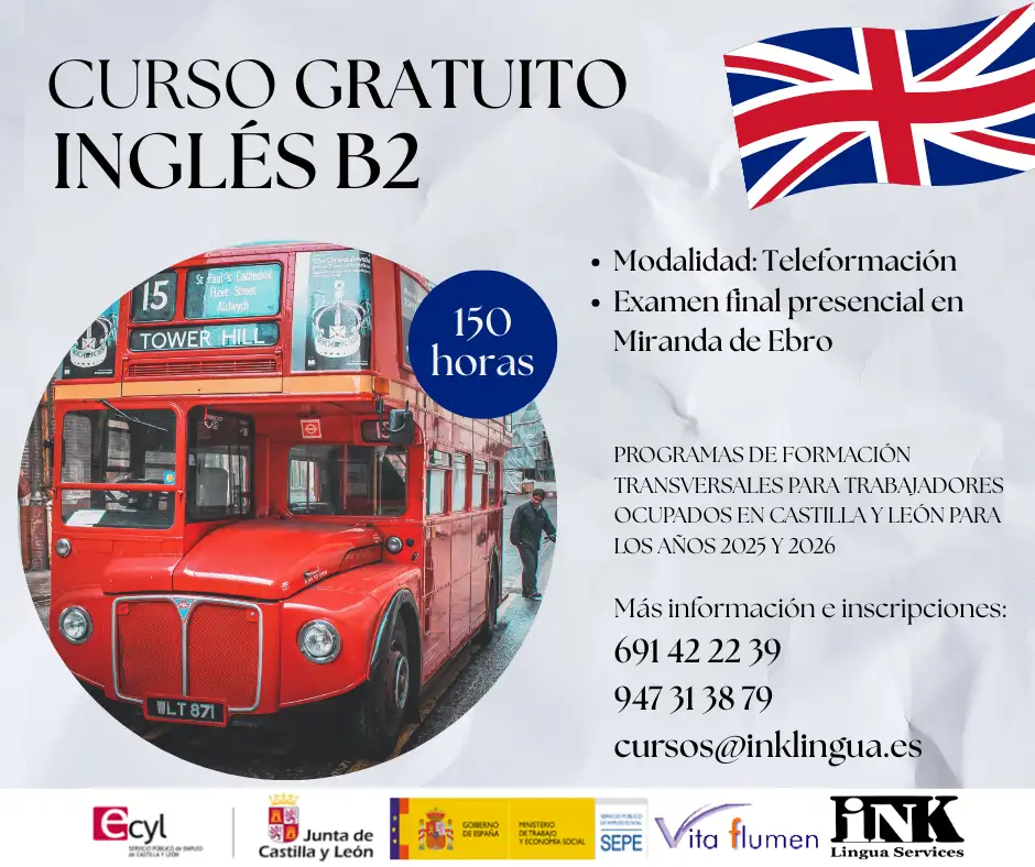 CURSO ONLINE GRATIS: INGLÉS B