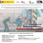 CURSO PRESENCIAL Y GRATIS: TRANSPORTE SANITARIO